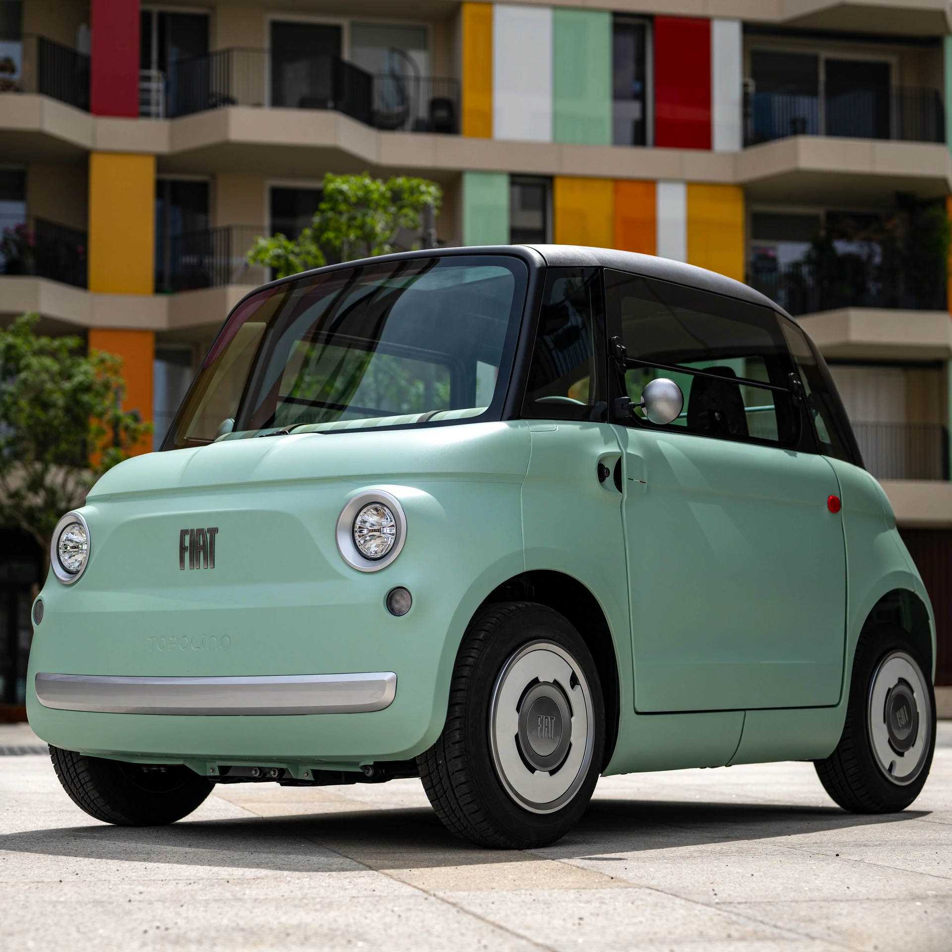 Nuova Fiat Topolino elettrica minicar per ragazzi